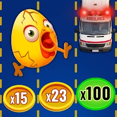 Chicken Cross - Farm Cross 2 Mod Apk [Free purchase][Free shopping][Unlimited money]