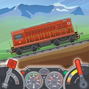 محاكي القطار - سكة حديدية 2D Mod Apk 0.7.3 [Unlimited money]