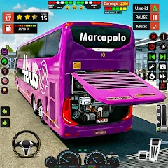 Bus Simulator - Bus Parking 3D Mod Apk [Remove ads][Mod speed]