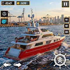 Jet Boat Sim Cruise Ship Drive Mod Apk [Remove ads][Unlimited money]