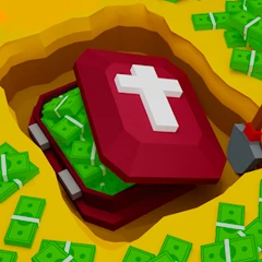Mortician Inc. - Idle Empire Mod Apk [Remove ads][Unlimited money]