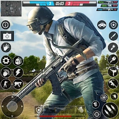 FPS Encounter Strike Offline Mod Apk [Remove ads][God Mode][Weak enemy]