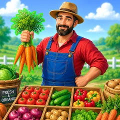 Farm Supermarket Simulator Mod Apk [Remove ads][Free purchase][Unlimited money]