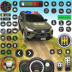 Flying Prado Car Robot Game Mod apk