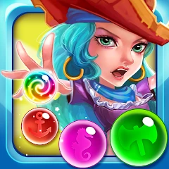 Bubble Pirates :Bubble Shooter Mod Apk 2.7.0 [المال غير محدود][مشقوق]