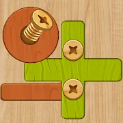 Crazy Screws: Wood Bolts&Nuts Mod Apk [Remove ads][Unlimited money]