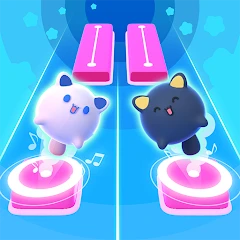 Two Cats - Dancing Music Games