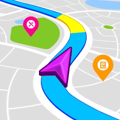 GPS Navigation Route Finder Mod Apk [Remove ads][Mod speed]