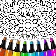 Mandala coloring book adults Mod Apk [Remove ads][Mod speed]