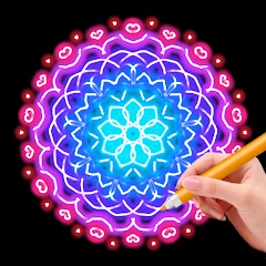 Doodle Master - Glow Art Mod Apk [Remove ads][Unlocked][Premium]
