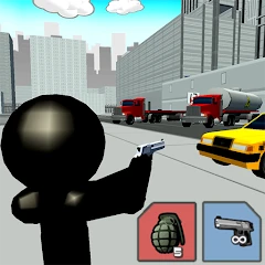 Stickman City Shooting 3D Mod apk