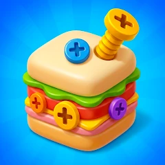 Screw Bolts 3D Puzzle Mod Apk [Remove ads][Unlimited money]