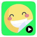 whastickers: Animated Stickers gif & video maker Mod Apk [Remove ads][Mod speed]