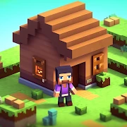 Craft Valley - Building Game Mod Apk [Remove ads][God Mode]