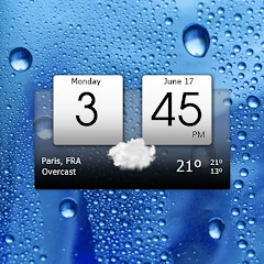 Digital Clock & World Weather Mod Apk 8.97.2 [Unlocked][Premium]