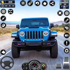 Offroad Car Driving Jeep Games Mod apk