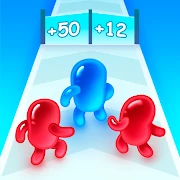 Join Blob Clash 3D: Mob Runner Mod Apk [Unlimited money][Mod Menu]