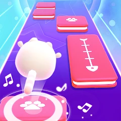Cat Hop - Dancing Music Games Mod Apk [Remove ads][Mod speed]