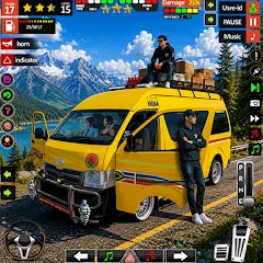 City Van Driver Offline Games