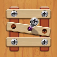 Nuts Bolts Wood Puzzle Games Mod Apk 