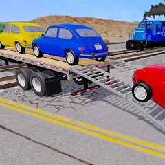 Trailer Truck Car Transporter Mod Apk [Remove ads][Mod speed]