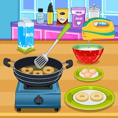 طهى الدونات Mod Apk 3.2.3 [ازالة الاعلانات][Mod speed]