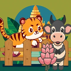 KhlaSiKo (ខ្លាសុីគោ) Mod Apk [Remove ads][Mod speed]