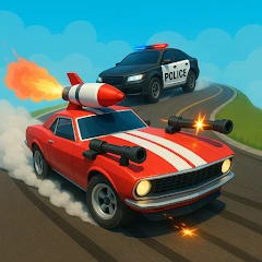 Chaos Cars: Car Battle Game Mod Apk [Remove ads][Mod speed]