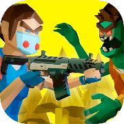 Two Guys & Zombies 3D: Online Mod Apk [Mod Menu][God Mode]