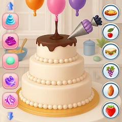 Fruit Chocolate Cake Cooking Mod Apk [Remove ads][Mod speed]