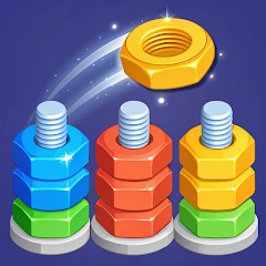 Nuts Color Sort: Sorting Games Mod Apk [Unlimited money]