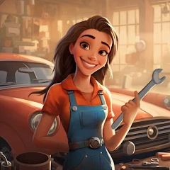 Tiny Auto Shop 2: Car Mechanic Mod Apk [Unlimited money][Mod Menu]