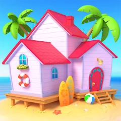 Beach Homes Design : Miss Robi Mod Apk 1 [Remove ads][Unlimited money]