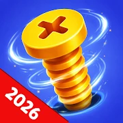 Screw Out 3D: Nut Sort Jam Mod Apk [Remove ads][Unlimited money]