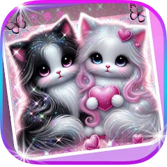 Kitty Cat theme Mod Apk [Remove ads][Mod speed]