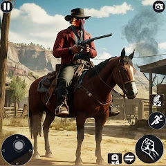 Wild West Mafia Redemption Gun Mod Apk [Mod Menu][God Mode]