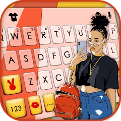 Selfie VSCO Girl Keyboard Back Mod Apk [Free purchase][Mod speed]