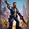 Pixel City War: Fly Shooter Mod Apk [Modo Deus][Inimigo fraco]