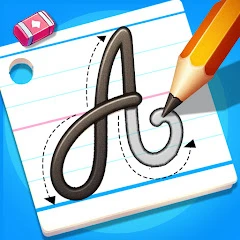 English Cursive Writing App Mod Apk [Remove ads][Mod speed]