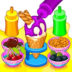 عربة الأيس كريم Mod Apk 1.1.0 [ازالة الاعلانات][Mod speed]