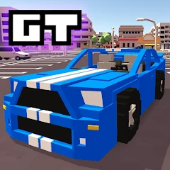 Blocky Car Racer - racing game APK