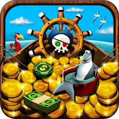 Pirates Gold Coin Party Dozer Mod Apk [Mega mod]