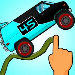 Road Draw: Uphill Racing