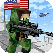 American Block Sniper Survival Mod apk