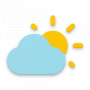Simple weather & clock widget icon