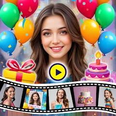 Happy Birthday Video Maker App Mod Apk [Remove ads][Mod speed]
