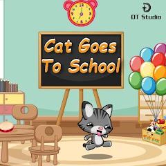 Cat Goes To School Mod Apk [Unlimited money][Mod speed]