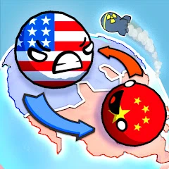Country Balls: World Battle Mod Apk [Remove ads][Mod speed]