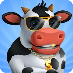 Idle Cow Clicker Games Offline Mod Apk [Unlimited money]