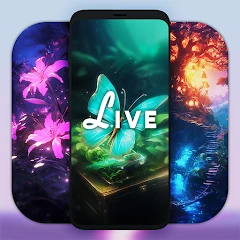 Live Wallpapers, 4K Wallpapers Mod Apk [Unlocked][Premium]